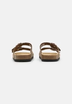 Pier One Leather Unisex - Pantuflas - Stone -Pier One Ventas 000fb85e1afd4504bcf13e0042582440