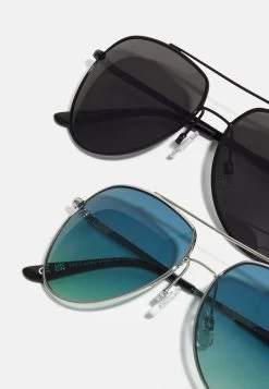 Pier One 2 Pack - Gafas De Sol - Black/Blue -Pier One Ventas 0536698a6dde466ab05cd7db74609b09