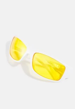 Pier One Unisex - Gafas De Sol -White -Pier One Ventas 06212ea48c0f4037abc6a62aa2c032d6