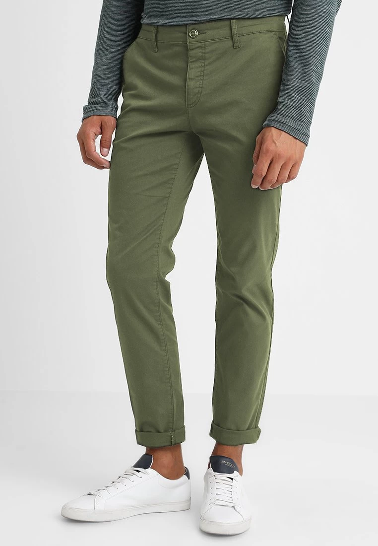 Pier One Pantalones Chinos - Dark Green 3 Pier One Pantalones Chinos - Dark Green