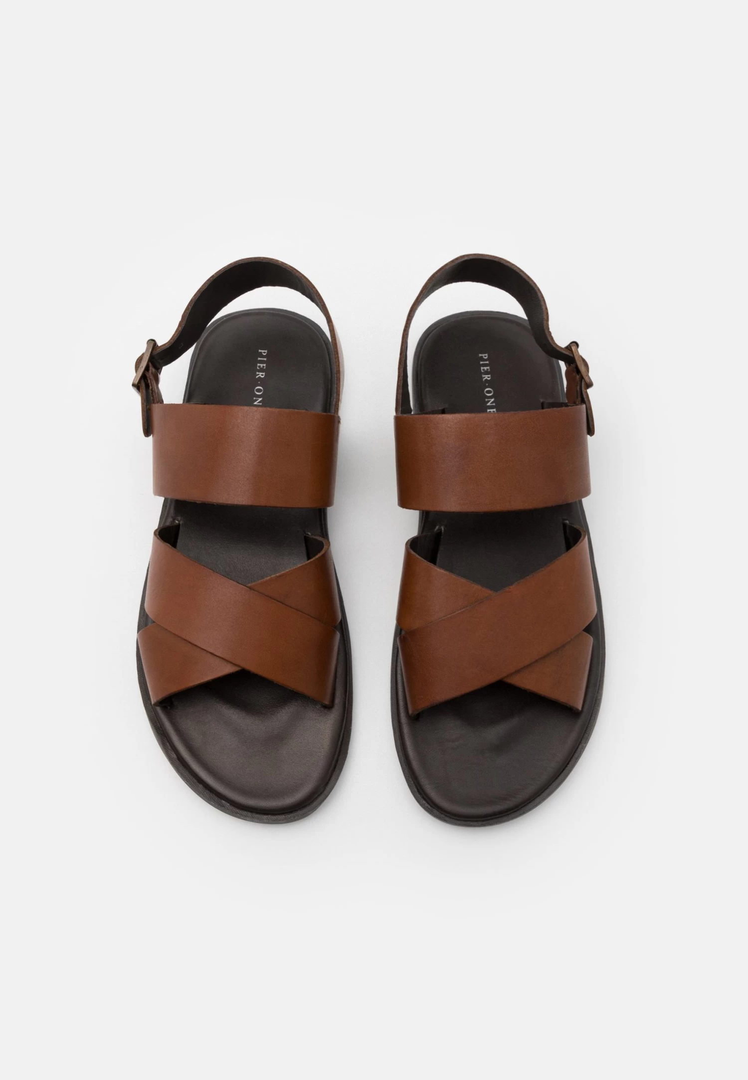 Pier One Unisex - Sandalias - Cognac 8 Pier One Unisex - Sandalias - Cognac - Imagen 6