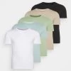 Pier One 5 Pack - Camiseta Básica - White/Beige/Black 1 Pier One 5 Pack - Camiseta Básica - White/Beige/Black -Pier One Ventas 0ad9552e06f244daa760b92b48f361e0