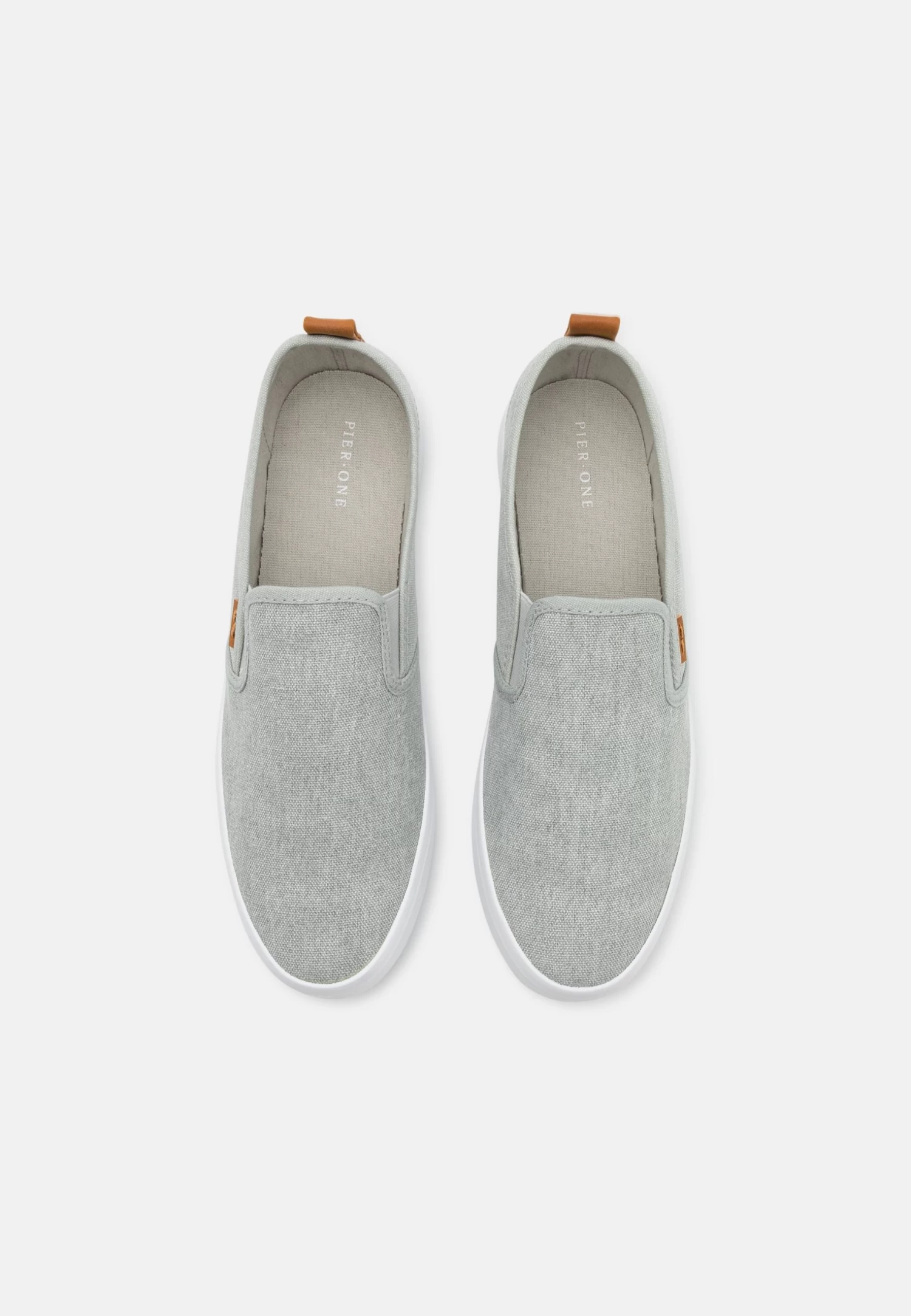 Pier One Unisex - Mocasines - Grey 6 Pier One Unisex - Mocasines - Grey - Imagen 4