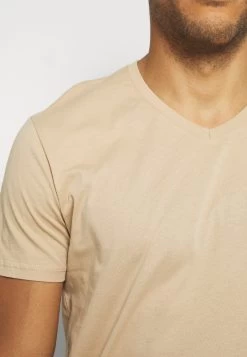 Pier One 3 Pack - Camiseta Básica - Khaki/Tan/Dark Blue -Pier One Ventas 112e274a77d44bfdb30f2a1f86f0f677