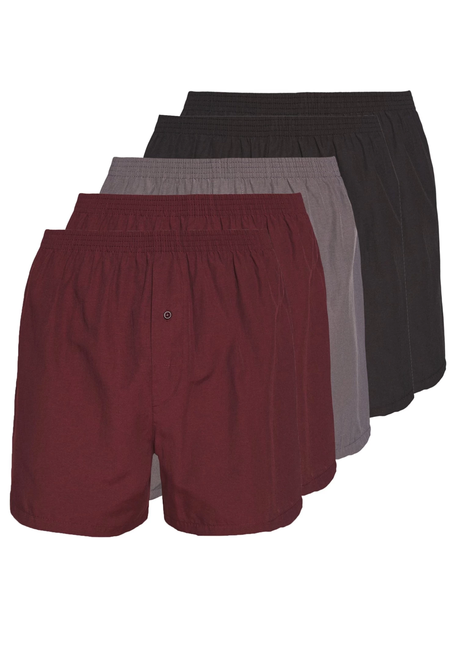 Pier One 5 Pack - Boxer - Black/Grey/Red 8 Pier One 5 Pack - Boxer - Black/Grey/Red - Imagen 6