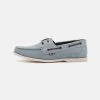 Pier One Leather Unisex - Náuticos - Light Blue
