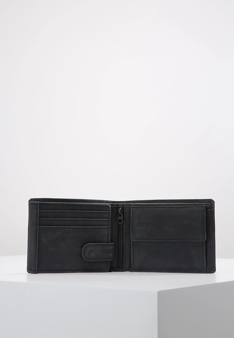 Pier One Leather - Monedero - Black 7 Pier One Leather - Monedero - Black - Imagen 5