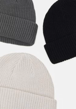 Pier One Unisex 3 Pack - Gorro - Black/Dark Grey/Off-White/ 8 Pier One Unisex 3 Pack - Gorro - Black/Dark Grey/Off-White/ -Pier One Ventas 227c946f16e945278f07dcddf0a935a2