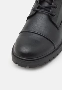 Pier One Unisex - Botines Con Cordones - Black -Pier One Ventas 22beec30a0d648278baed798a17c13da