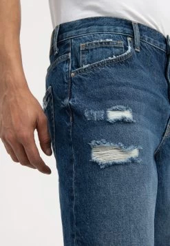 Pier One Shorts Vaqueros - Dark Blue Denim -Pier One Ventas 276254a4979c4bad9439f125663ea190