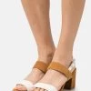 Pier One Leather- Sandalias - White/Cognac 1 Pier One Leather- Sandalias - White/Cognac -Pier One Ventas 28929a0e66ab46c2916bf7ad710a7eaf