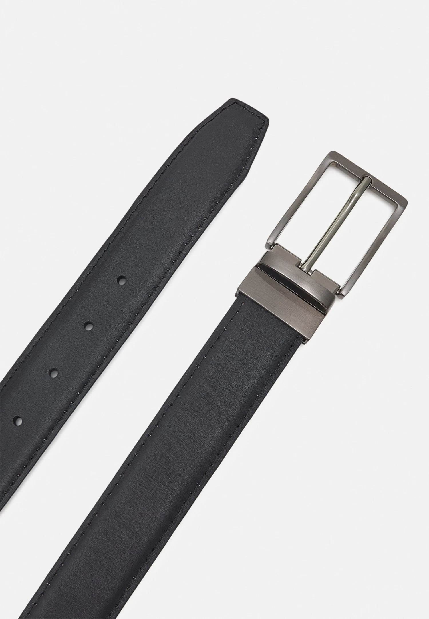 Pier One Leather - Cinturón - Black/Brown 4 Pier One Leather - Cinturón - Black/Brown - Imagen 2