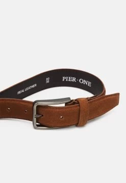 Pier One Leather Unisex - Cinturón - Cognac -Pier One Ventas 2a7a4da287ac4e3aa1f4ad0c94503e0d
