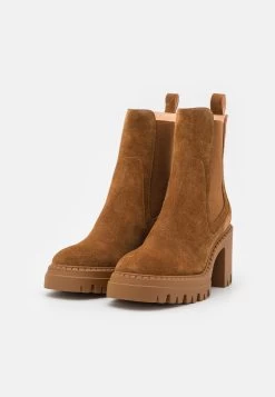 Pier One Leather - Botines De Tacón - Cognac -Pier One Ventas 2be65df1ec21468c939e38989695e7b8