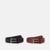 Pier One 2 Pack - Cinturón - Brown/Black 2 Pier One 2 Pack - Cinturón - Brown/Black -Pier One Ventas 3460666fa3784f91aa1eb7fe7aadcc06