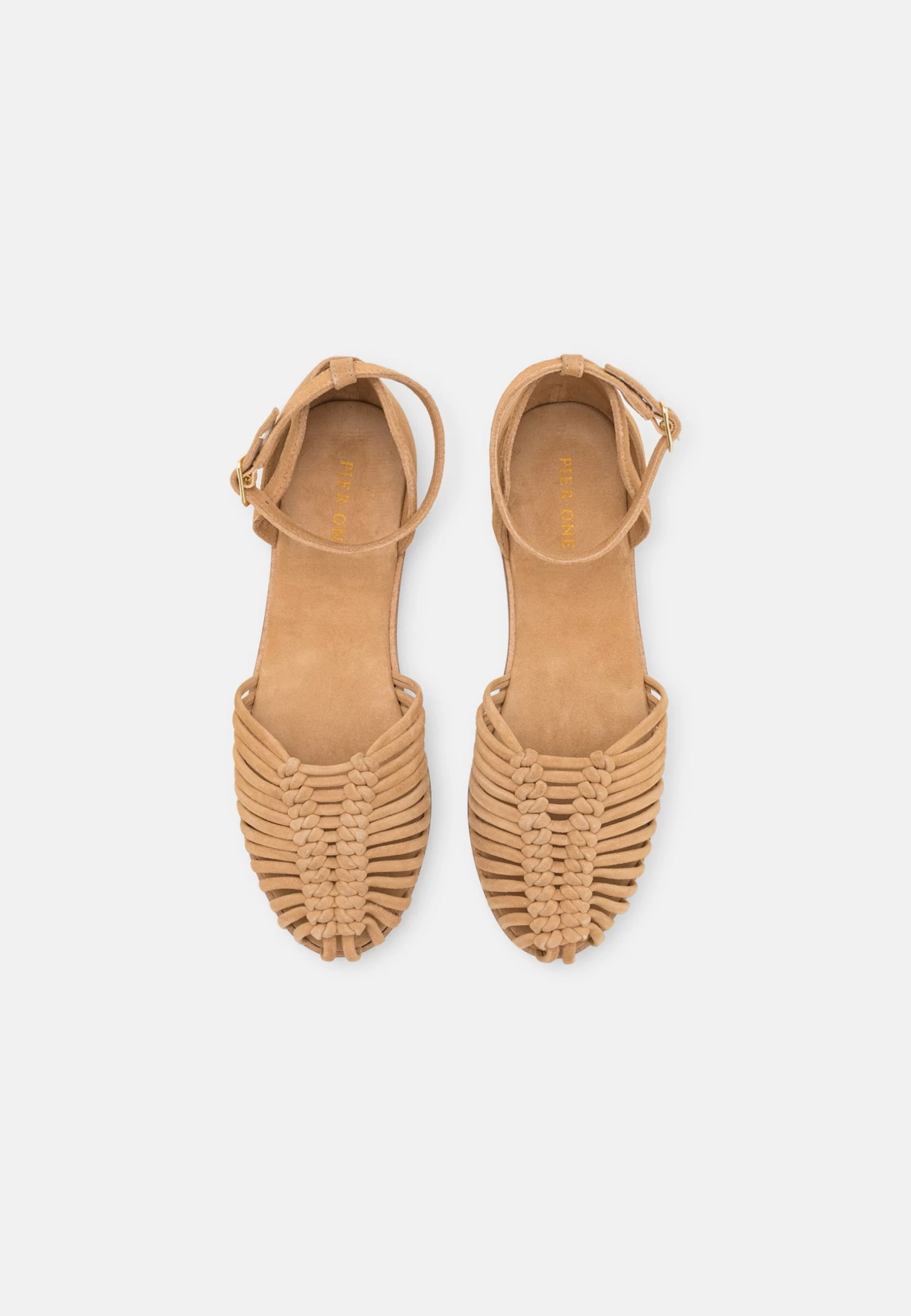 Pier One Leather- Sandalias - Beige 8 Pier One Leather- Sandalias - Beige - Imagen 6