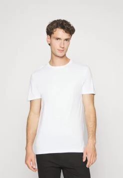 Pier One 5 Pack - Camiseta Básica - Dark Grey/White/Light Brown -Pier One Ventas 414edcf91aba4fe68a41c8eee8e0f9ac