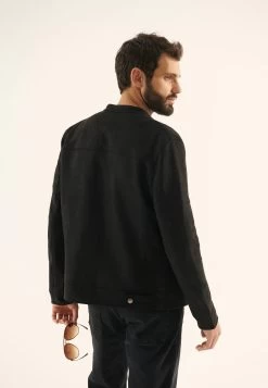Pier One Chaqueta De Cuero Sintético - Black -Pier One Ventas 4948909428ce40d18ea5d1dda7be174e