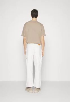 Pier One Carpenter Colored Twill- Vaqueros Rectos - Off-White -Pier One Ventas 4fab3a7ad84e43dfa273cbbbc4f63ebc