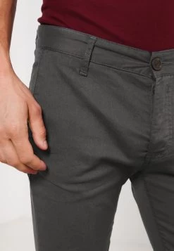 Pier One Pantalones Chinos - Dark Grey -Pier One Ventas 57afc5e7d2fb4fccb50811bdf725c68c