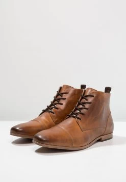 Pier One Botines Con Cordones - Cognac -Pier One Ventas 5d459ab4af5d4e87ad4470b299be69f0