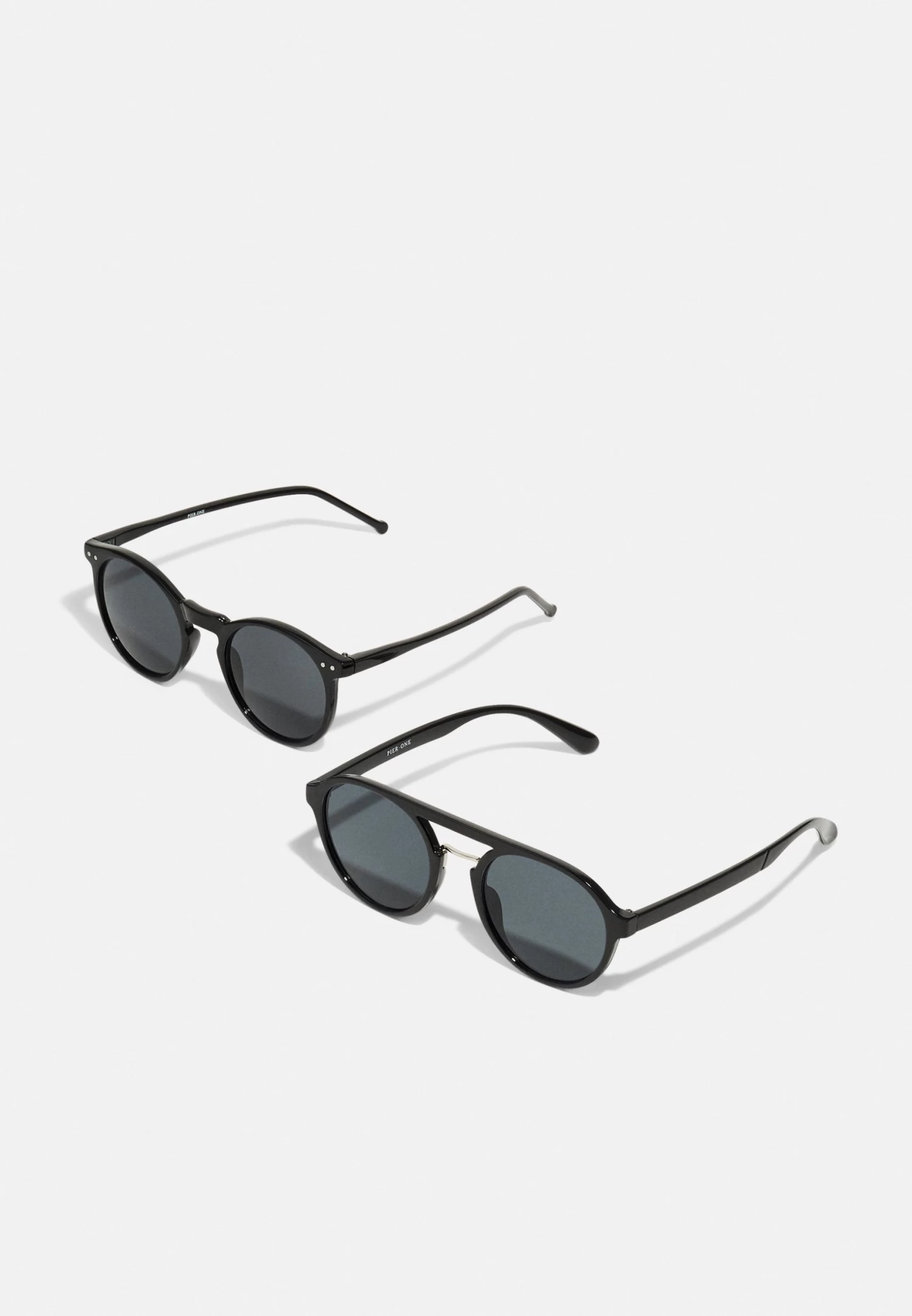 Pier One Unisex 2 Pack - Gafas De Sol - Black 3 Pier One Unisex 2 Pack - Gafas De Sol - Black