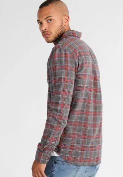 Pier One Camisa - Grey/Coral -Pier One Ventas 62192d2e542d4a69a08273483006118b