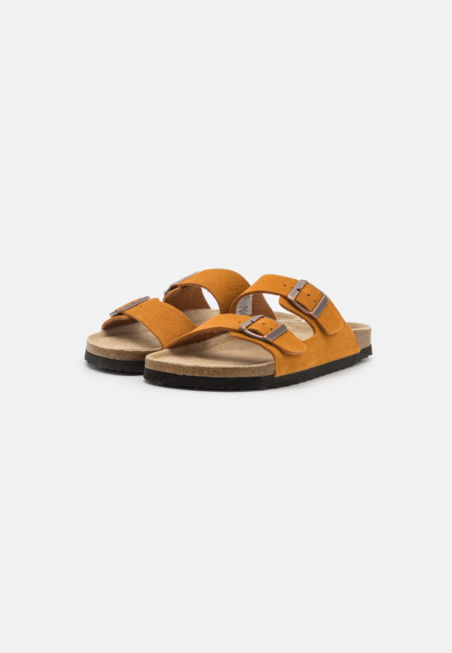 Pier One Leather Unisex - Pantuflas - Cognac 4 Pier One Leather Unisex - Pantuflas - Cognac - Imagen 2