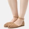 Pier One Leather- Sandalias - Beige -Pier One Ventas 62e82f17cb7542a8b5e9bbd5197ce173