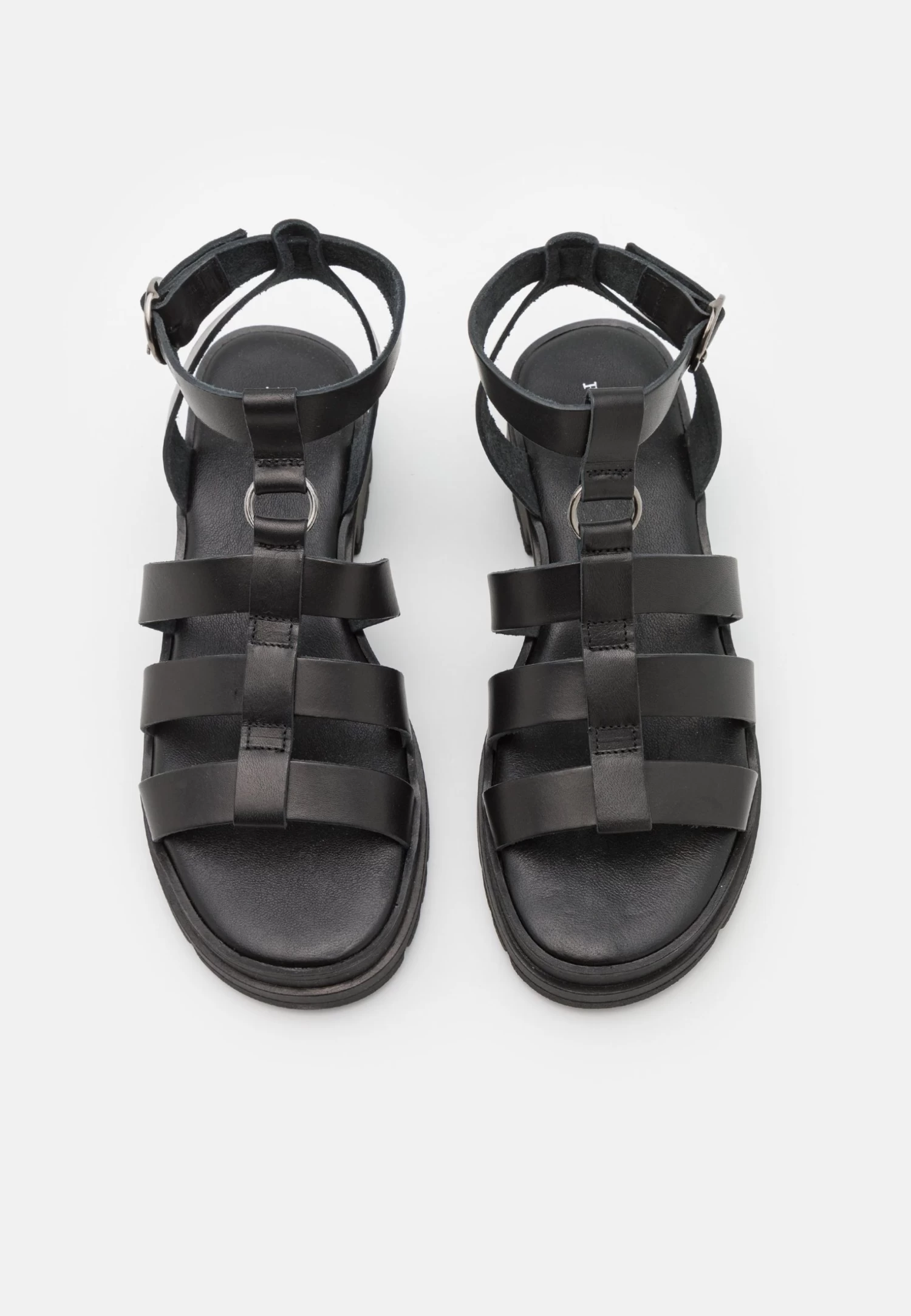 Pier One Leather - Sandalias - Black 8 Pier One Leather - Sandalias - Black - Imagen 6
