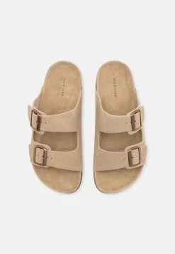 Pier One Leather Unisex - Pantuflas - Beige -Pier One Ventas 658db7c748df48419a27fd940a9ac1ce