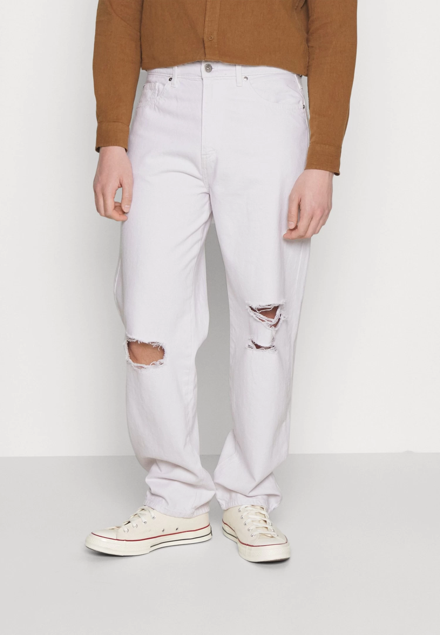 Pier One Vaqueros Boyfriend - White Denim 3 Pier One Vaqueros Boyfriend - White Denim