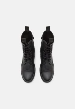 Pier One Unisex - Botines Con Cordones - Black -Pier One Ventas 681b86ac3fb04638bb8e3999d5a95664