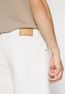 Pier One Carpenter Colored Twill- Vaqueros Rectos - Off-White -Pier One Ventas 6ab9ac206d634ef2960024847cf7be03