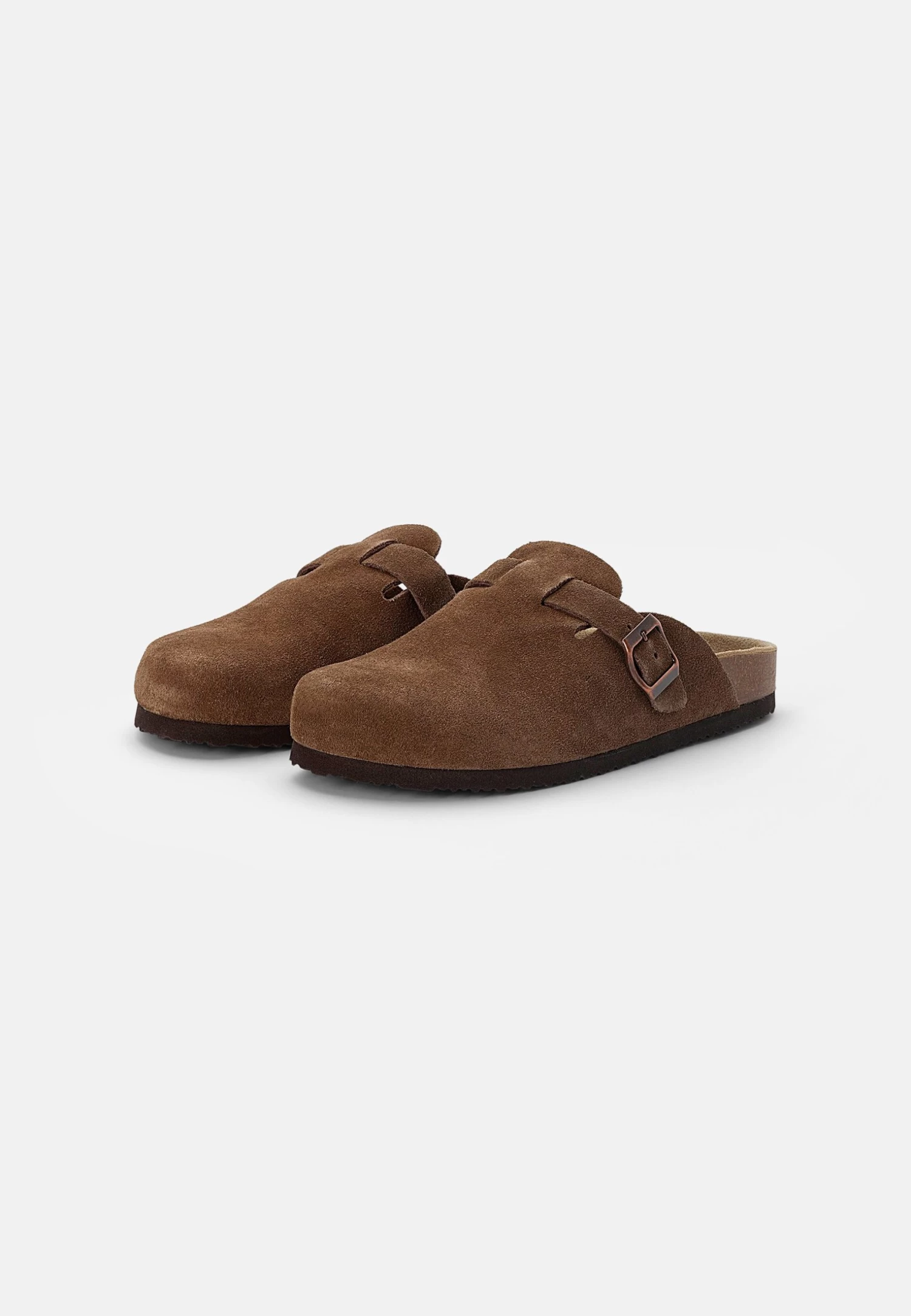 Pier One Leather Unisex - Pantuflas - Brown 4 Pier One Leather Unisex - Pantuflas - Brown - Imagen 2