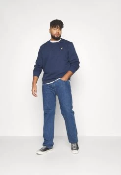 Pier One Plus Size 2 Pack - Sudadera - Dark Blue/Bordeaux