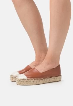 Pier One Leather- Mocasines - Cognac