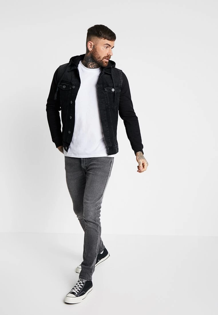 Pier One Vaqueros Pitillo - Grey Denim 4 Pier One Vaqueros Pitillo - Grey Denim - Imagen 2