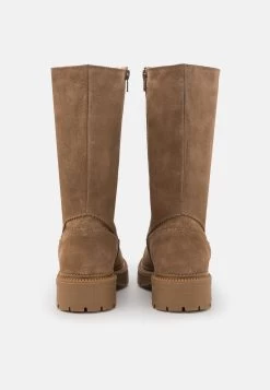 Pier One Leather Winter Boot - Botas - Taupe -Pier One Ventas 7d3dcdb1074f4b39864b91fd14841c0d