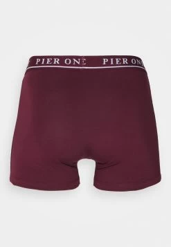 Pier One 5 Pack - Culotte - Bordeaux/Mottled Grey -Pier One Ventas 7da8844dcdf84f679d2ae215c1b81ed3