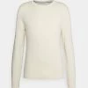 Pier One Basic Crewneck - Jersey De Punto - Off White -Pier One Ventas 7ef1077363aa4f3da9c083ab2f9f8bb8