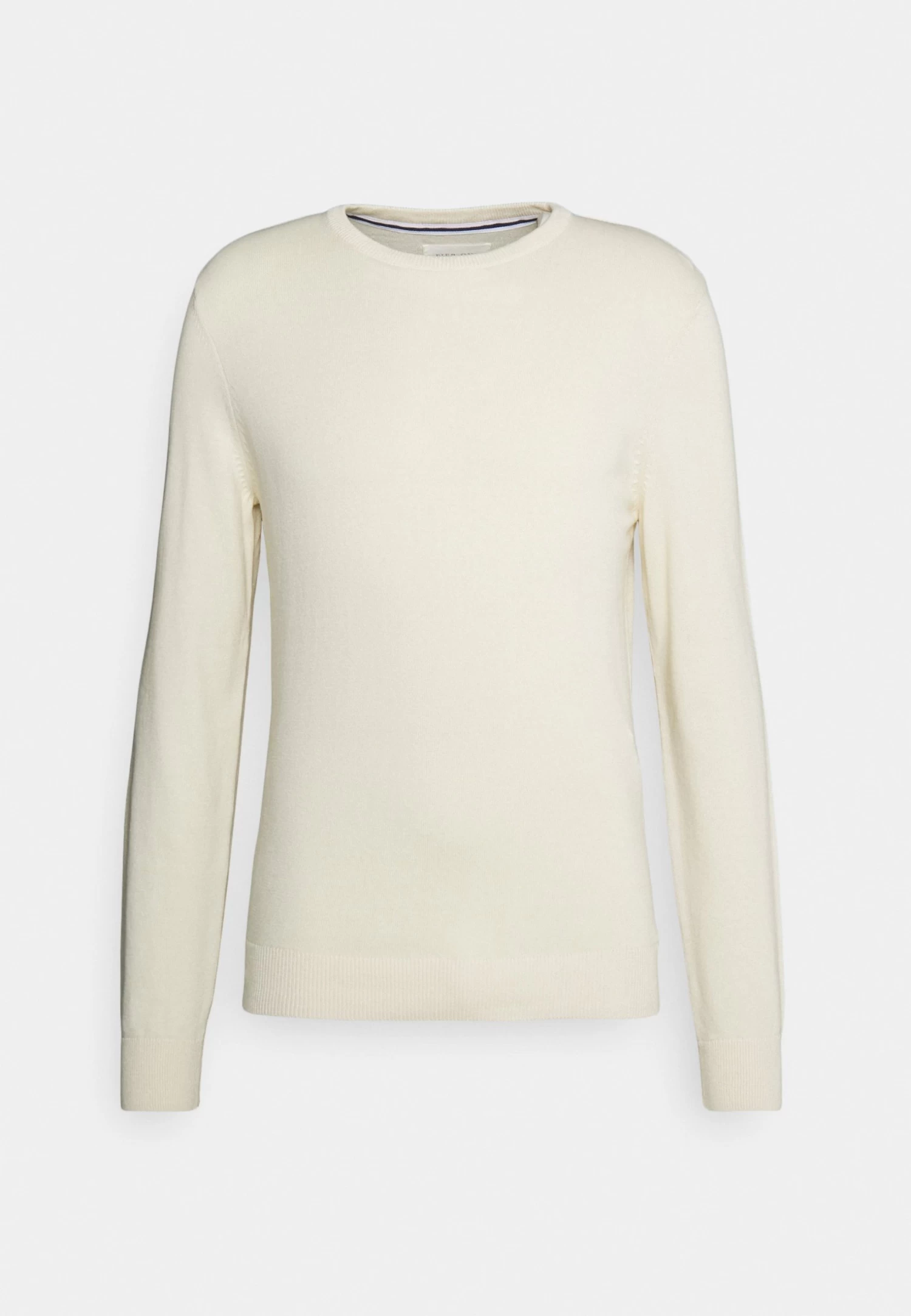 Pier One Basic Crewneck - Jersey De Punto - Off White 3 Pier One Basic Crewneck - Jersey De Punto - Off White