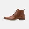 Pier One Leather - Botines Con Cordones -Camel -Pier One Ventas 7f6ed8cf4c8f455e8a7d73b5406b1386