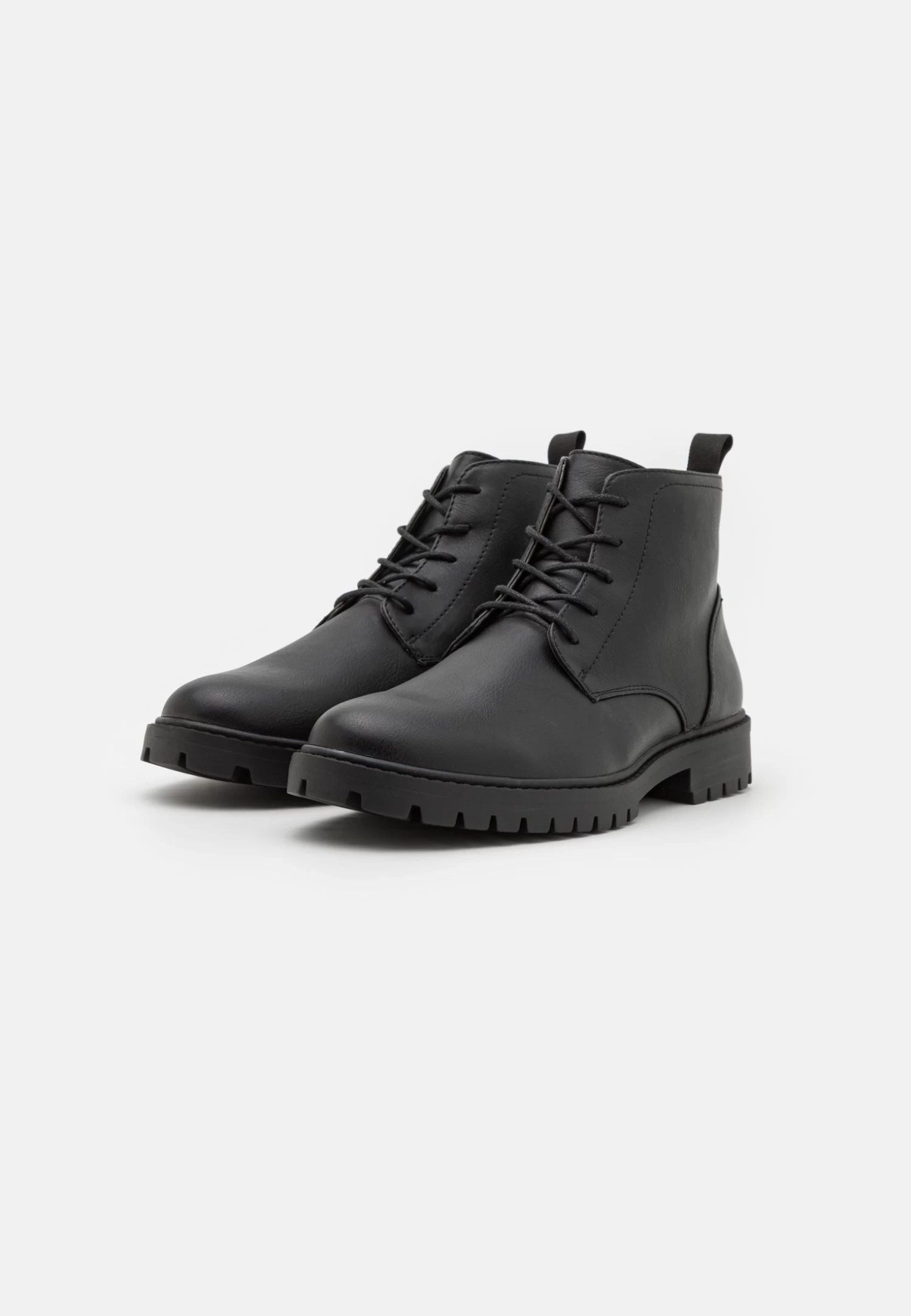 Pier One Botines Con Cordones - Black 4 Pier One Botines Con Cordones - Black - Imagen 2