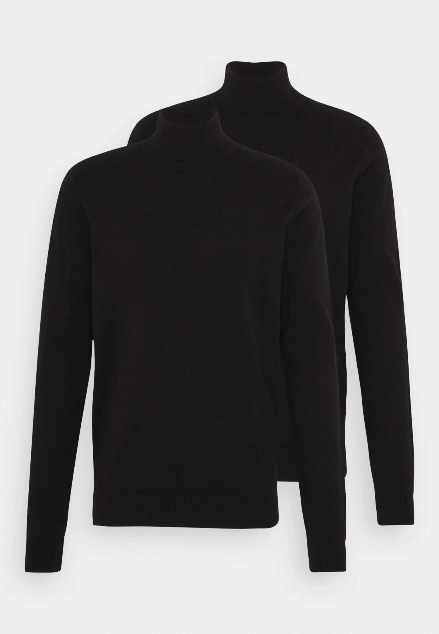 Pier One 2 Pack - Basic Turtleneck - Jersey De Punto - Black 8 Pier One 2 Pack - Basic Turtleneck - Jersey De Punto - Black - Imagen 6