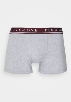 Pier One 5 Pack - Culotte - Bordeaux/Mottled Grey -Pier One Ventas 8798162d0ce745f0998190a914ff7dd6