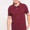 Pier One Basic - Polo - Bordeaux -Pier One Ventas 9163bf33564b49ab92944175c3adcacb