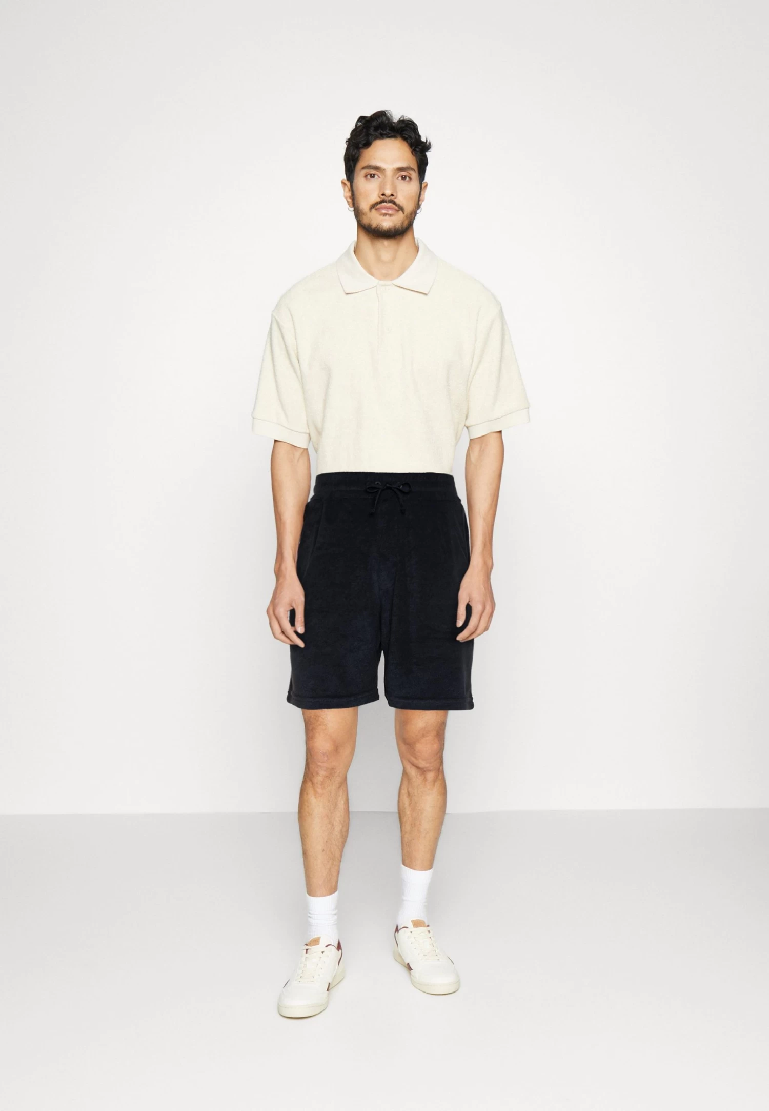 Pier One Toweling - Shorts - Dark Blue 4 Pier One Toweling - Shorts - Dark Blue - Imagen 2