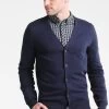 Pier One Chaqueta De Punto - Dark Blue -Pier One Ventas 9e625fa716734cd7933ae911e5b0c1e2