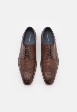 Pier One Leather - Zapatos De Vestir - Brown -Pier One Ventas 9f91739a20c64df3bf2edb2ec907939f